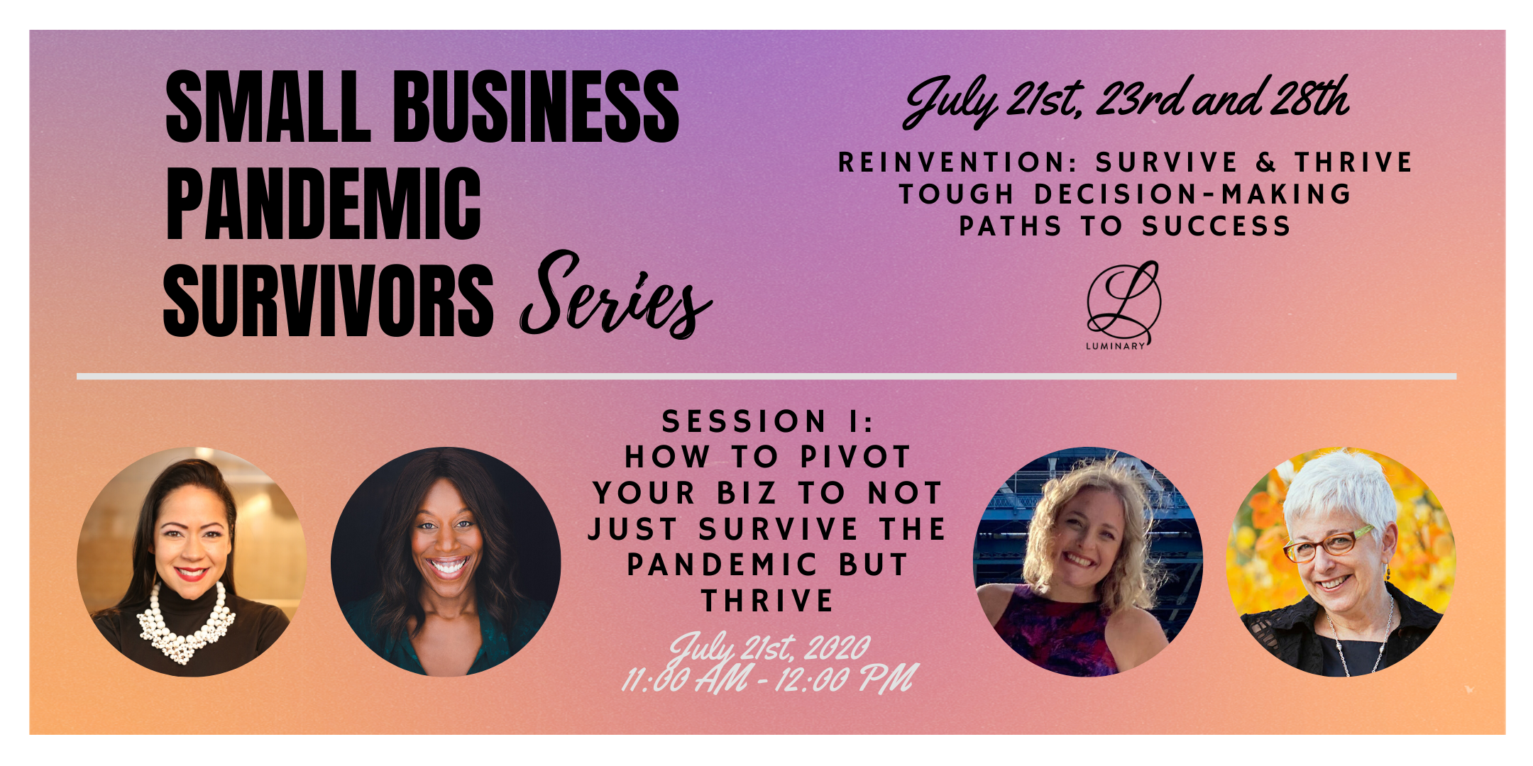 How to Pivot Your Biz to Not Just Survive the Pandemic but Thrive